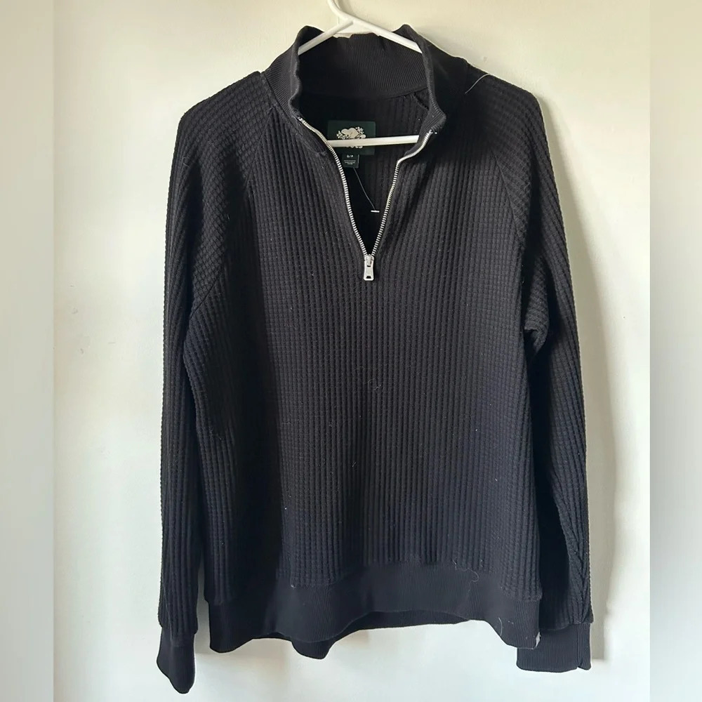 Roots Waffleknit‎  Quarter Zip Sweater